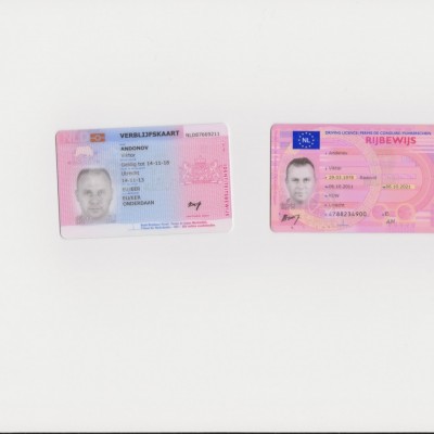 Talentcard van viktor Andonov