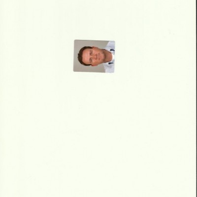 Talentcard van Gert Dekker