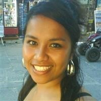 Talentcard van Shirina Thenu