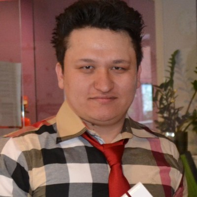 Talentcard van Djawad Haidari