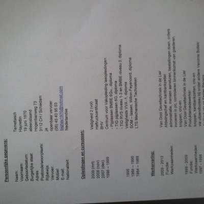 Talentcard van hayrettin temeltasch